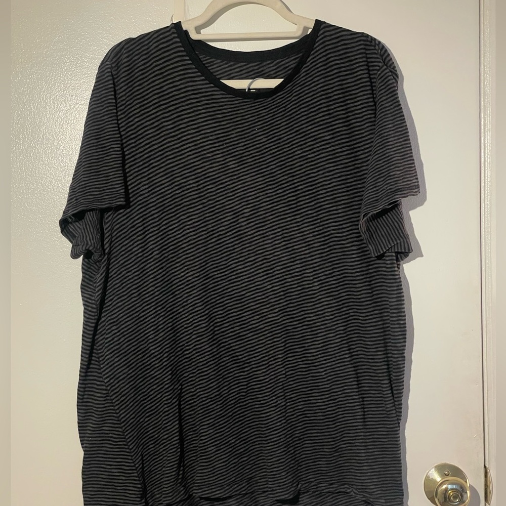 MENS RAG AND BONE STRIPED TEE